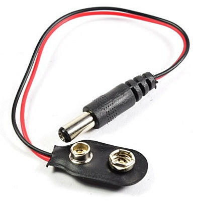 Adaptador Alimentação DC Fêmea Ø2,1x5,5mm / Suporte 9V-Fichas e cabos-SMI-Music Stage