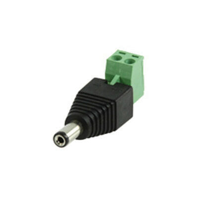 Adaptador Alimentação DC Fêmea Ø2,5x5,5mm/ Terminal Parafuso-Fichas e cabos-SMI-Music Stage