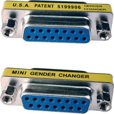 Adaptador DB15 Fêmea / DB15 Fêmea-Fichas e cabos-SMI-Music Stage