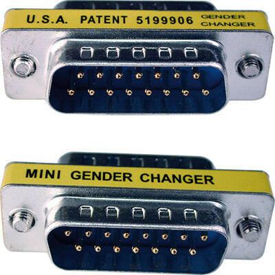 Adaptador DB15 Macho / DB15 Macho-Fichas e cabos-SMI-Music Stage