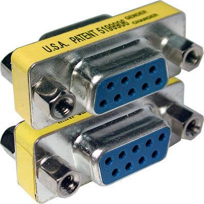 Adaptador DB9 Fêmea / DB9 Fêmea-Fichas e cabos-SMI-Music Stage