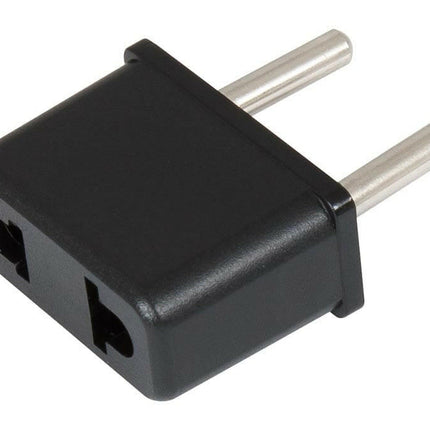 Adaptador Euro Macho / USA Fêmea-Electricidade-SMI-Music Stage