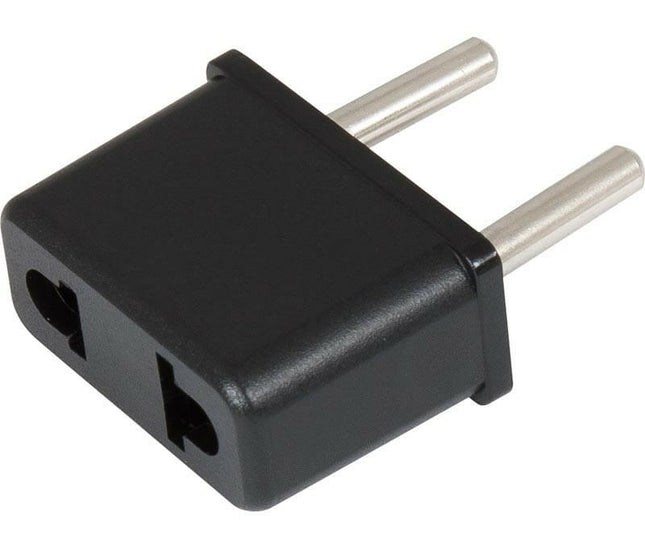 Adaptador Euro Macho / USA Fêmea-Electricidade-SMI-Music Stage