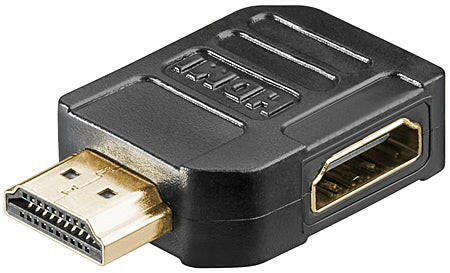 Adaptador HDMI Macho / HDMI Fêmea - Curva 270º-Fichas e cabos-SMI-Music Stage