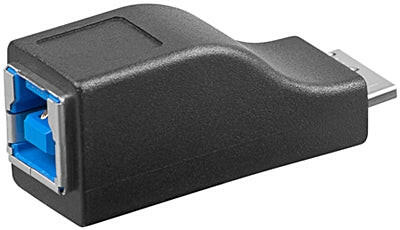 Adaptador Micro USB 3.0 "B" Macho / USB 3.0 "B" Fêmea-Fichas e cabos-SMI-Music Stage