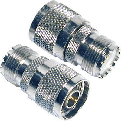 Adaptador N Macho / UHF (PL) Fêmea-Fichas e cabos-EDC-Music Stage