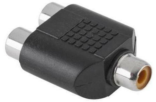Adaptador RCA Femea -> 2x RCA Femea-Adaptador-Music Stage-Music Stage