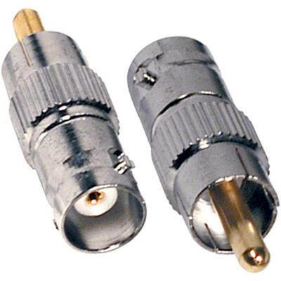Adaptador RCA Macho / BNC Fêmea-Fichas e cabos-EDC-Music Stage