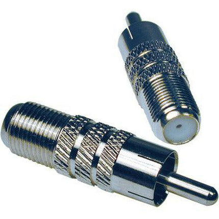 Adaptador RCA Macho / F Fêmea-Adaptadores - Antena-Smi-Music Stage