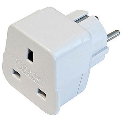 Adaptador Schuko Macho / GB Fêmea-Electricidade-SMI-Music Stage