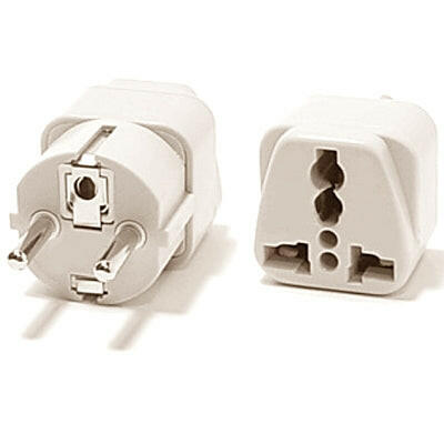 Adaptador Schuko Macho / Universal Fêmea-Electricidade-SMI-Music Stage