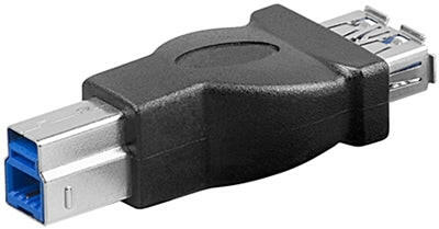 Adaptador USB 3.0 "B" Macho / USB 3.0 "A" Fêmea-Fichas e cabos-SMI-Music Stage