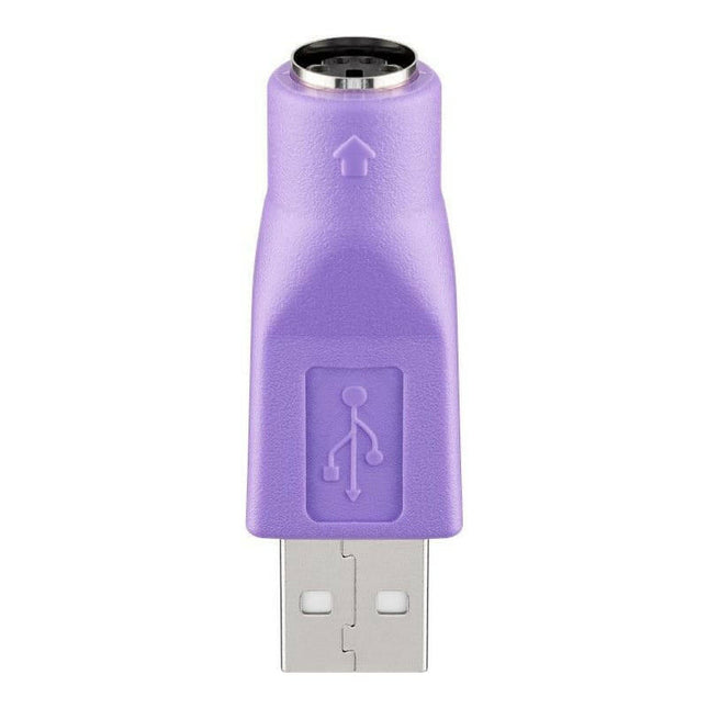 Adaptador USB "A" Macho / Mini DIN 6P Fêmea-Fichas e cabos-SMI-Music Stage