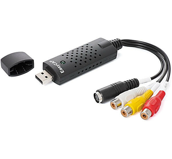 Adaptador USB/Captura Audio(2xRCA)+Vídeo Analógico(RCA+SVHS)-Informatica e Multimedia-Nimo-Music Stage
