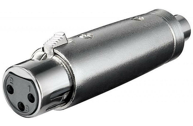 Adaptador XLR Femea - RCA Femea-Adaptador-Music Stage-Music Stage