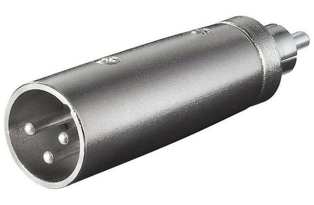 Adaptador XLR Macho - RCA Macho-Adaptador-Music Stage-Music Stage