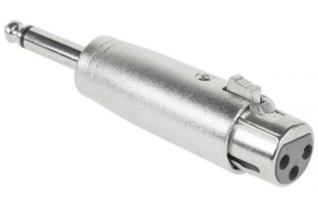 Adaptadora XLR Femea - Jack 6,5mm Macho Mono-Adaptador-Music Stage-Music Stage