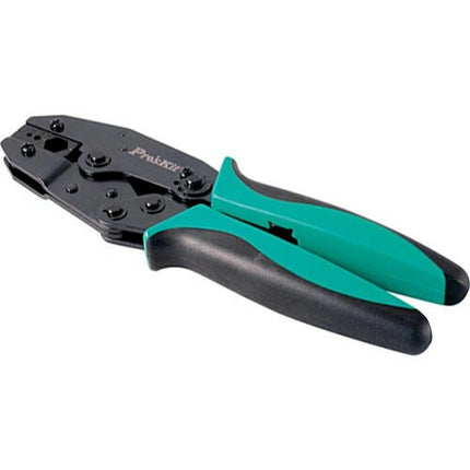 Alicate Cravar Fichas BNC - Cabo RG8-RJ11-RG174-RG179-RG213-Apoio tacnicobricol-ProsKit-Music Stage