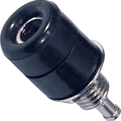 Alvéolo Ø4mm - Preto-Fichas e cabos-SMI-Music Stage