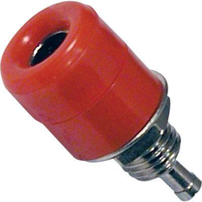 Alvéolo Ø4mm - Vermelho-Fichas e cabos-SMI-Music Stage