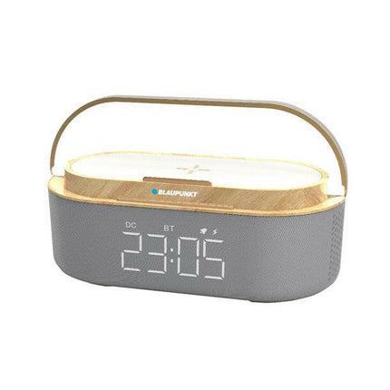 Rádio Relógio c/ Carregador s/ Fios-Som e luz-Blaupunkt-Music Stage