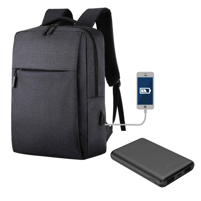 Mochila p/ Computador Portátil c/ Powerbank - Preto-Informatica e Multimedia-Blaupunkt-Music Stage