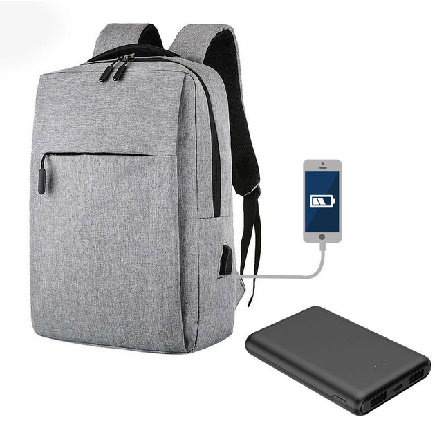 Mochila p/ Computador Portátil c/ Powerbank - Cinzento-Informatica e Multimedia-Blaupunkt-Music Stage