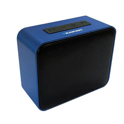 Coluna Portátil Bluetooth 5W Alumínio - Azul