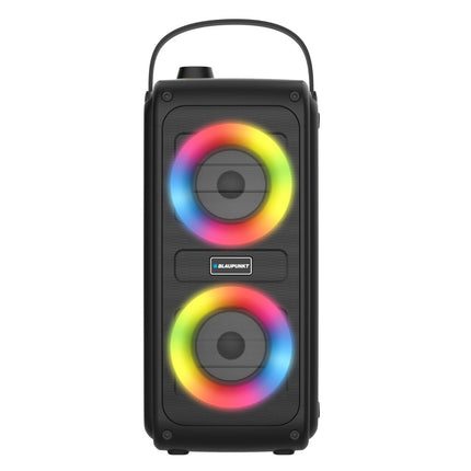 Coluna Portátil Bluetooth 50W c/ Mic - Preto-Som e luz-Blaupunkt-Music Stage
