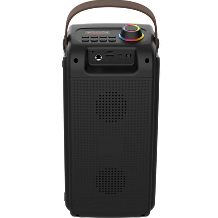 Coluna Portátil Bluetooth 50W c/ Mic - Preto-Som e luz-Blaupunkt-Music Stage