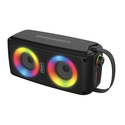 Coluna Portátil Bluetooth 50W c/ Mic - Preto-Som e luz-Blaupunkt-Music Stage