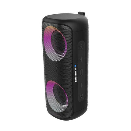 Coluna Portátil Bluetooth 20W Led - Preto-Colunas Portáteis-Blaupunkt-Music Stage