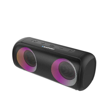 Coluna Portátil Bluetooth 20W Led - Preto-Colunas Portáteis-Blaupunkt-Music Stage