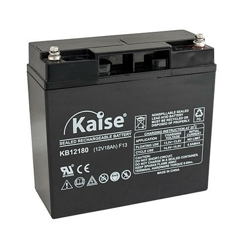 Bateria Ácida 12V 18Ah (181x167x76mm)-Energia-Kaise-Music Stage