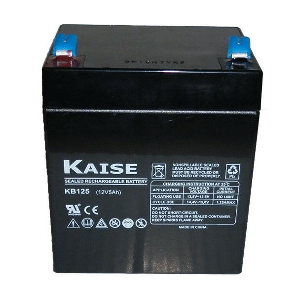 Bateria Ácida 12V 5Ah (90x100x70mm)-Energia-Kaise-Music Stage