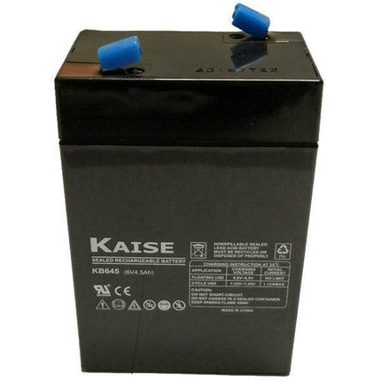 Bateria Ácida 6V 4,5Ah (70x100x47mm)-Energia-U-Power-Music Stage