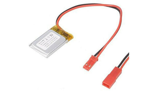 Bateria Li-Po 3,7V 190mAh c/ Cabos - 4x20x30mm-Pilhas Lítio-Botão-Smi-Music Stage