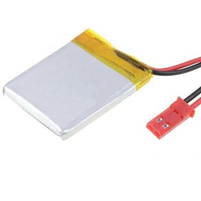 Bateria Li-Po 3,7V 400mAh c/ Cabos - 4x30x35mm-Energia-SMI-Music Stage