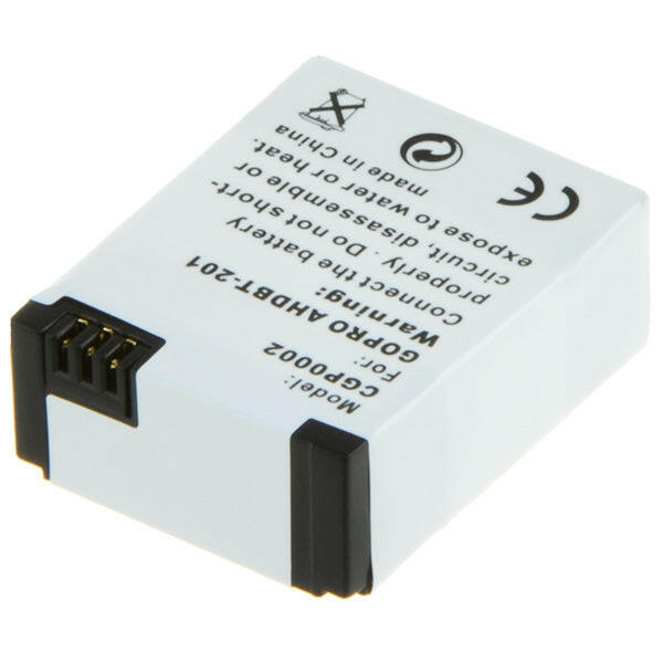 Bateria p/ Câmara GoPro AHDBT-201 - 3,7V/1050mAh-Energia-Jupio-Music Stage