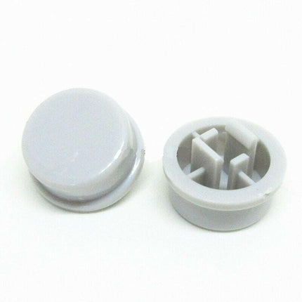 Botão p/ Pulsador - 12x12x7,3mm - Branco-Componentes eletronicos-SMI-Music Stage