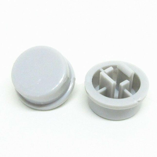 Botão p/ Pulsador - 12x12x7,3mm - Branco-Componentes eletronicos-SMI-Music Stage