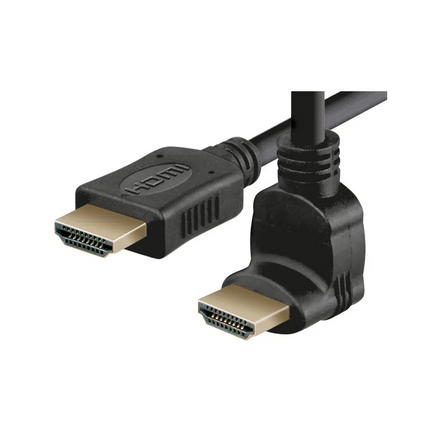 Cabo HDMI Macho / Macho 2mt - Curva 90º Esquerda-Cabos-MP-Music Stage