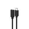 Cabo USB-C Macho / USB-C Fêmea 1,8mt