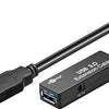 Cabo USB 3.0 "A" Macho / USB 3.0 "A" Fêmea 5mt - Amplificado