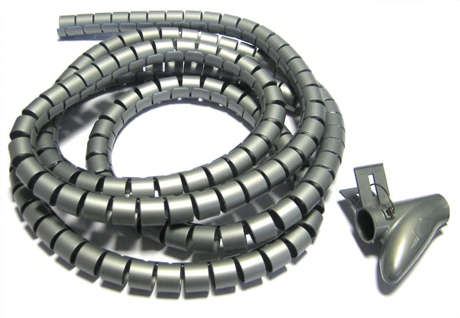 Cobertura Cabos 2,50mt - 20mm - Cinza-Tv audio e video-Krang-Music Stage