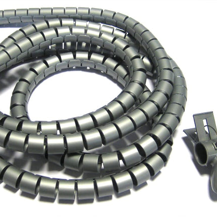 Cobertura Cabos 2,50mt - 25mm - Cinza-Tv audio e video-Krang-Music Stage