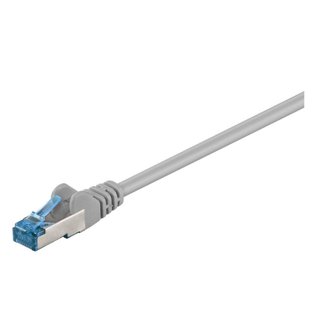 Cabo S/FTP CAT6A 1,5mt LSZH - Cinzento-Fichas e cabos-SMI-Music Stage