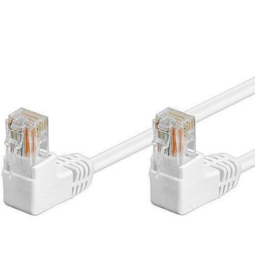 Cabo UTP CAT5e 2xCurva 90º 15mt-Fichas e cabos-SMI-Music Stage