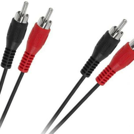 Cabo 2 RCA Macho - 2 RCA Macho (3 mts)-Cabos-SMI-Music Stage