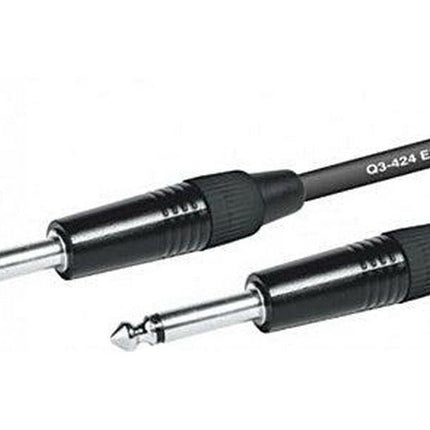 Cabo 6,35 Macho Mono / 6,35 Macho Mono - 2mt-Cabos-Emelec-Music Stage